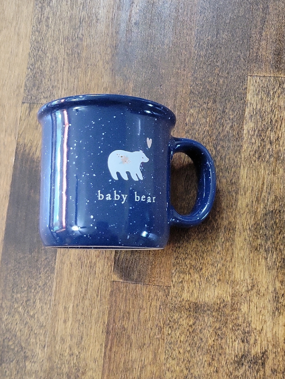 Cookie & Co. Baby Bear Navy Speckled Ceramic Mug - Picture 4 of 9